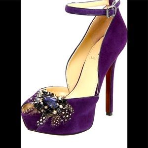 Enzo Angiolini Suede Platform Shoe